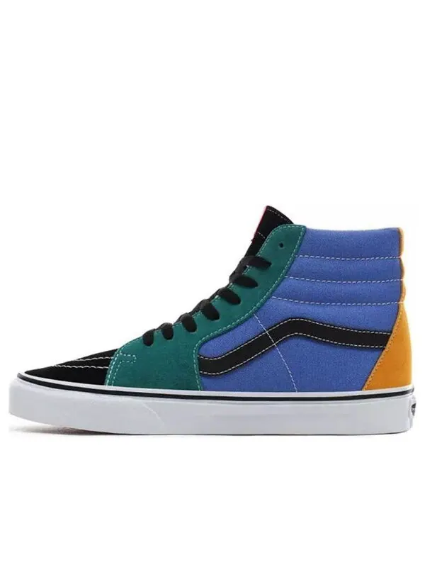 Кроссовки sk8-hi 'mix & match' Vans — изображение 1 из 4, черный/зеленый
