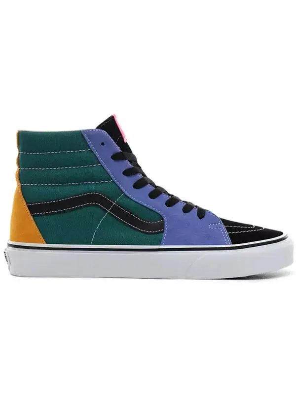 Кроссовки sk8-hi 'mix & match' Vans — изображение 2 из 4, черный/зеленый