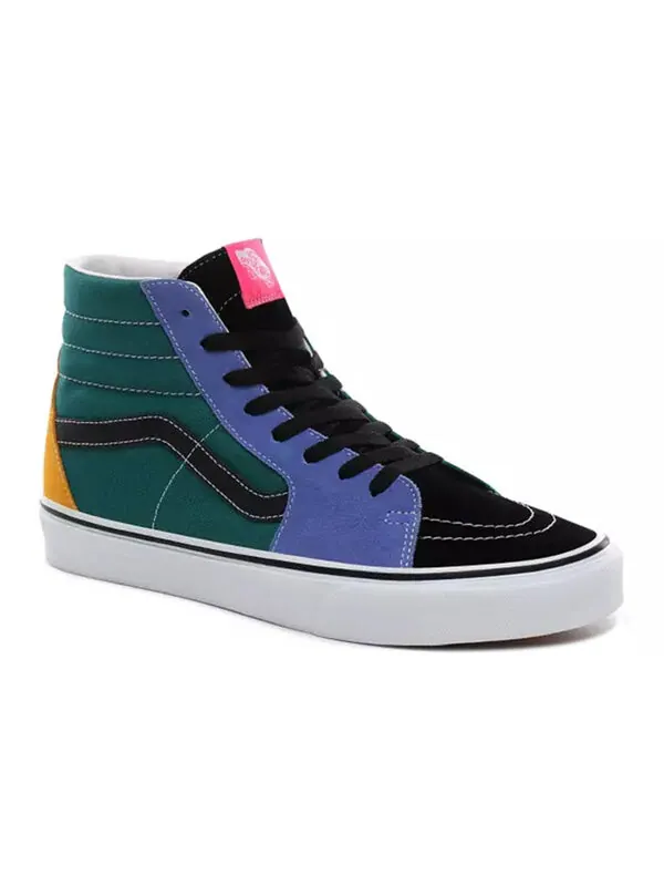 Кроссовки sk8-hi 'mix & match' Vans — изображение 3 из 4, черный/зеленый