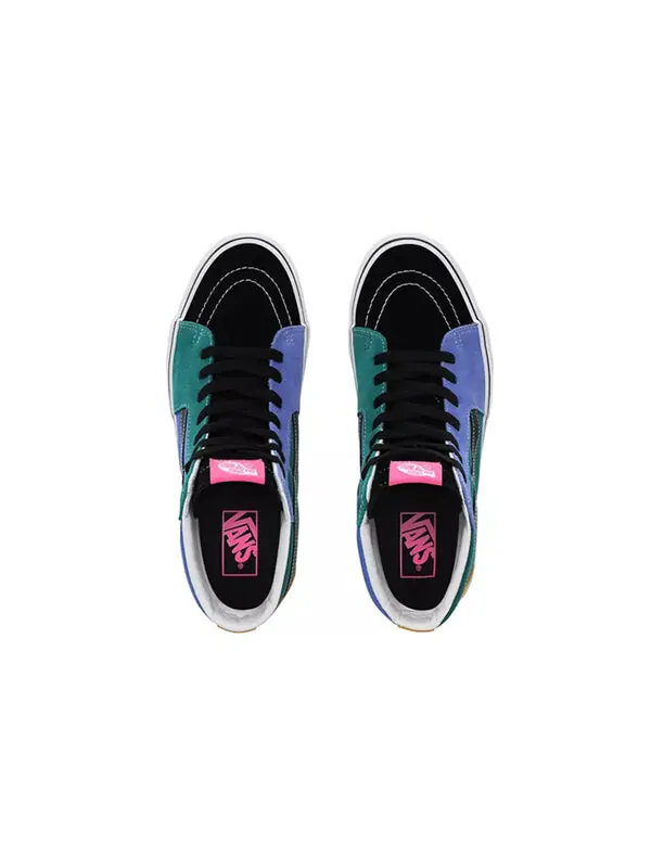 Кроссовки sk8-hi 'mix & match' Vans — изображение 4 из 4, черный/зеленый