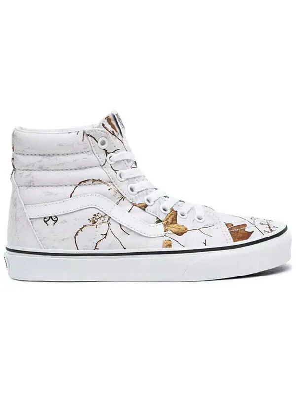 Кроссовки realtree xtra x sk8-hi Vans — изображение 2 из 4, белый