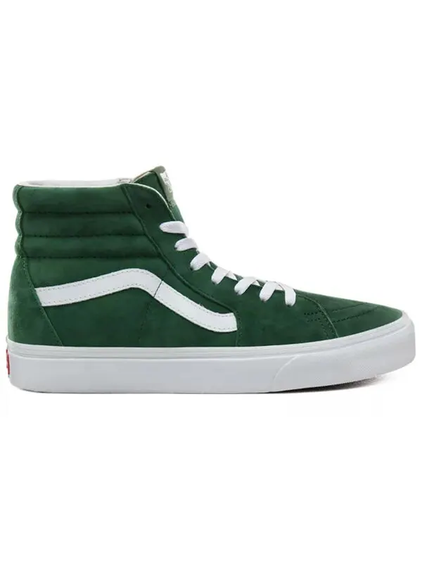 Кроссовки sk8-hi suede 'fairway' Vans — изображение 2 из 4, зеленый