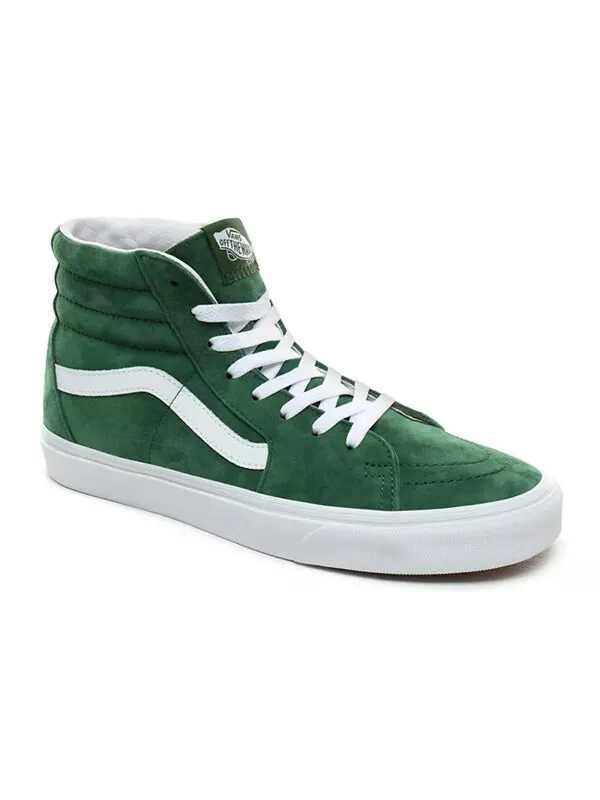 Кроссовки sk8-hi suede 'fairway' Vans — изображение 3 из 4, зеленый