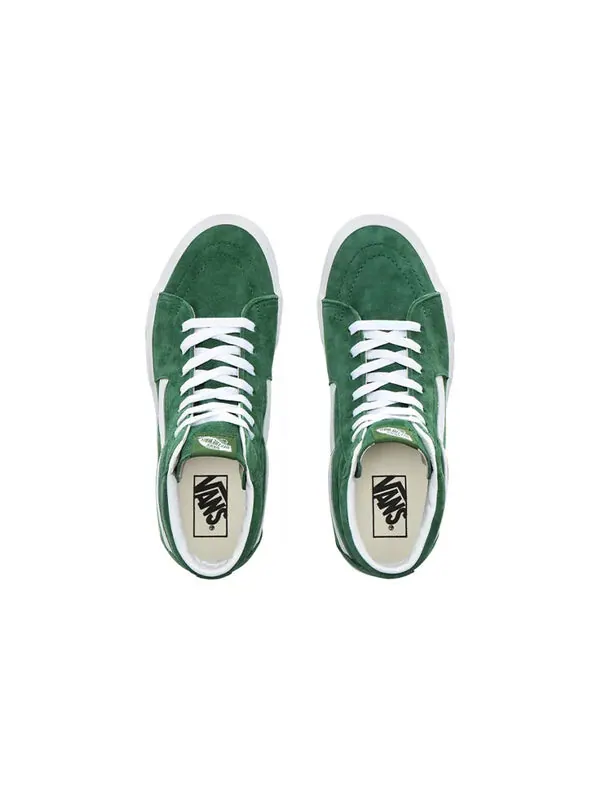 Кроссовки sk8-hi suede 'fairway' Vans — изображение 4 из 4, зеленый