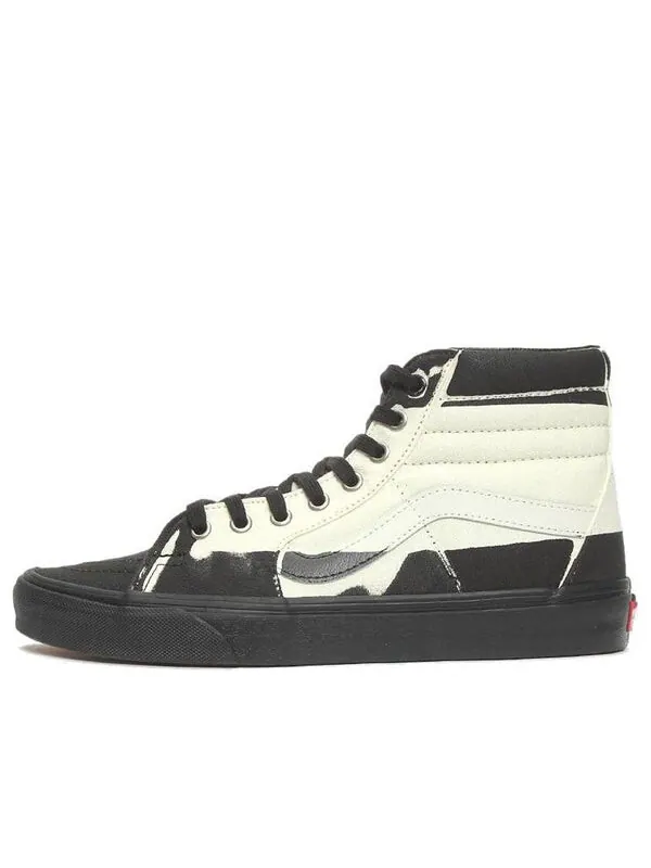 Кроссовки sk8-hi 'overprint' Vans — изображение 1 из 4, белый