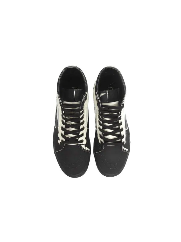 Кроссовки sk8-hi 'overprint' Vans — изображение 3 из 4, белый
