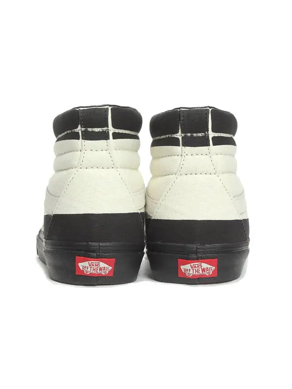 Кроссовки sk8-hi 'overprint' Vans — изображение 4 из 4, белый