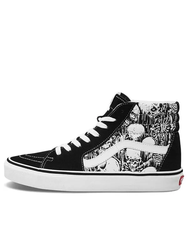 Кроссовки sk8-hi 'forgotten bones' Vans — изображение 1 из 4, черный
