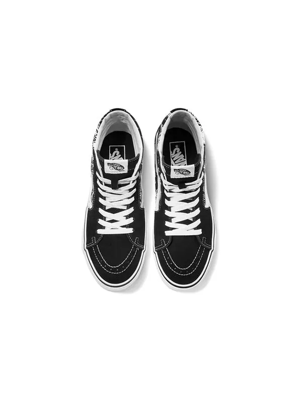 Кроссовки sk8-hi 'forgotten bones' Vans — изображение 3 из 4, черный
