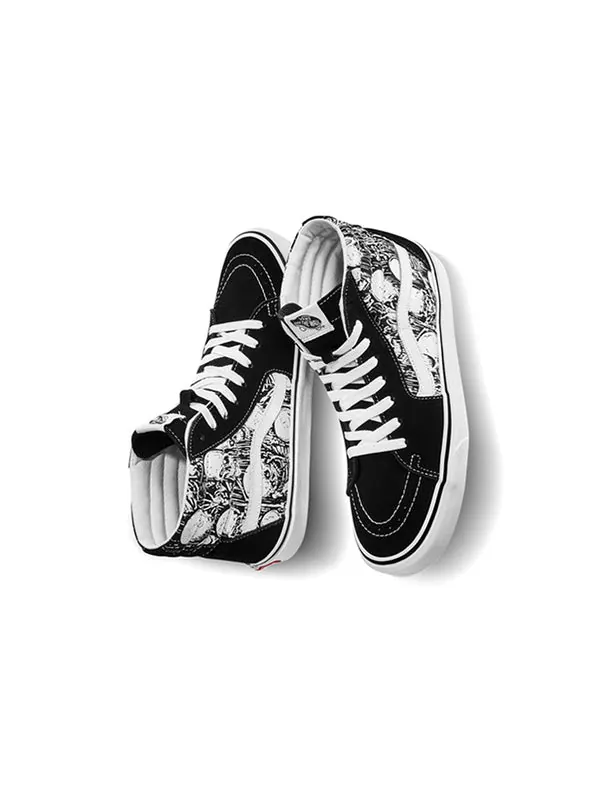 Кроссовки sk8-hi 'forgotten bones' Vans — изображение 4 из 4, черный