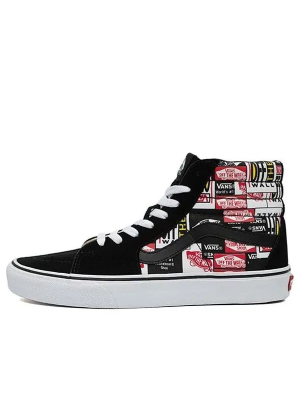 Кроссовки sk8-hi 'label mix' Vans — изображение 1 из 4, черный