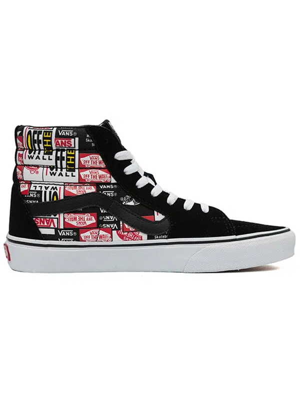 Кроссовки sk8-hi 'label mix' Vans — изображение 2 из 4, черный
