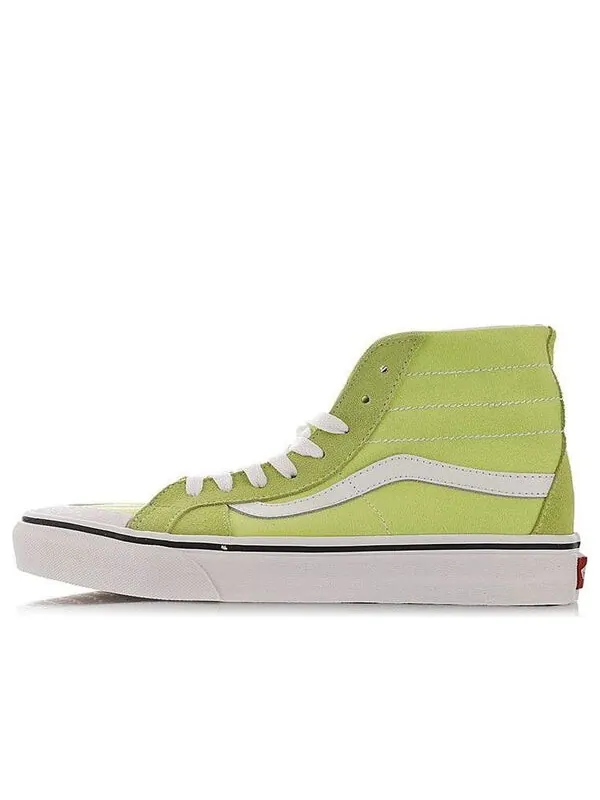 Кроссовки sk8-hi 'sharp green' Vans — изображение 1 из 4, зелено-белый
