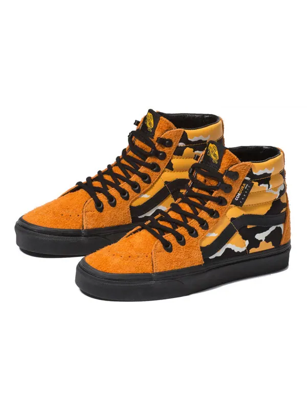 Кроссовки sk8-hi cordura 'amber glow' Vans — изображение 3 из 4, желтый