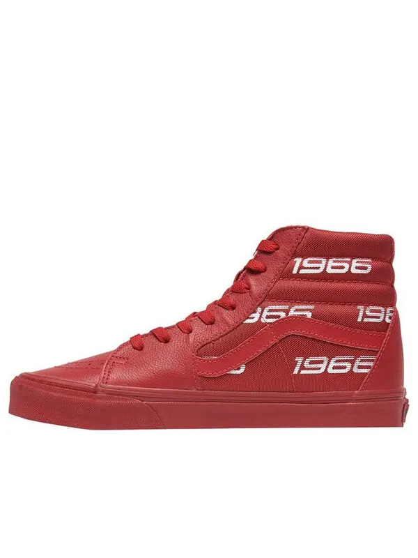 Кроссовки sk8-hi cordura '1966' Vans — изображение 1 из 4, красный