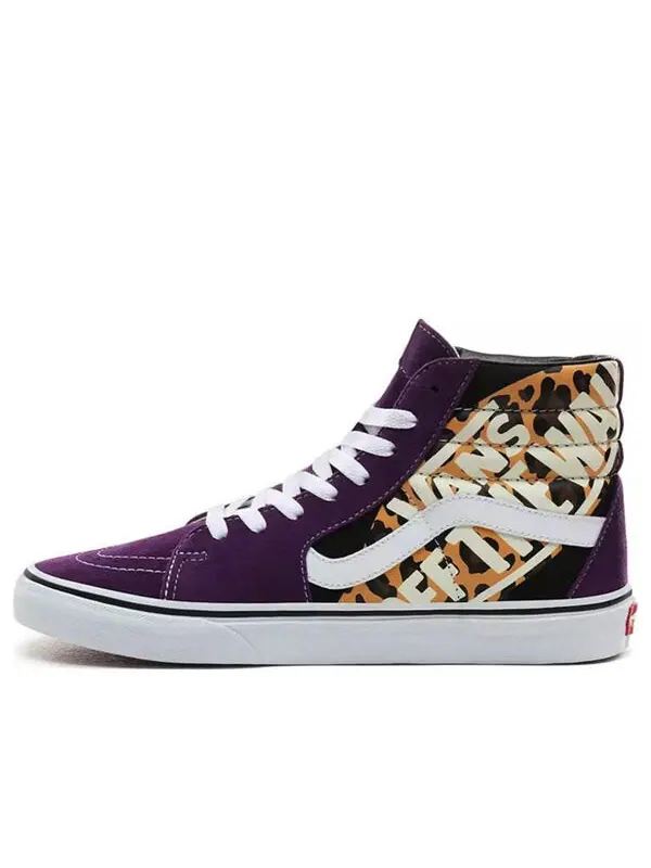 Кроссовки otw quarter sk8-hi purple Vans — изображение 1 из 4, фиолетовый