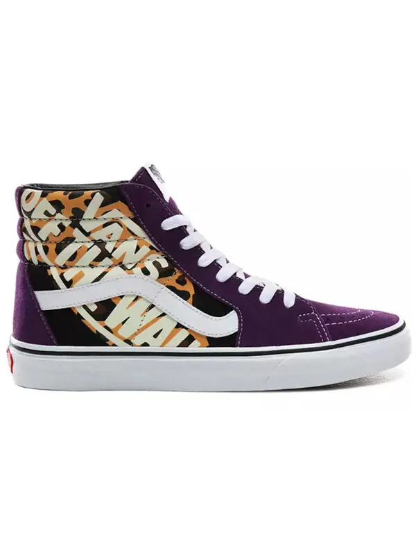 Кроссовки otw quarter sk8-hi purple Vans — изображение 2 из 4, фиолетовый