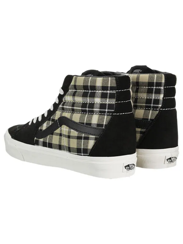 Кроссовки sk8-hi plaid 'black' Vans — изображение 3 из 4, черный