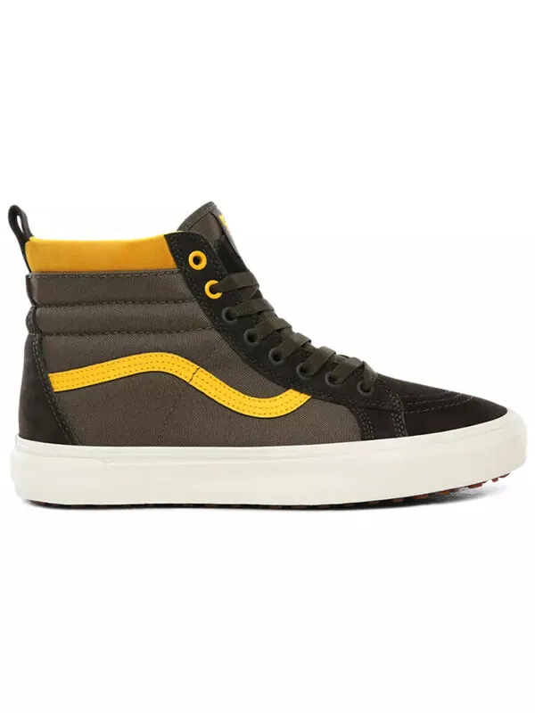 Кроссовки sk8-hi mte brown/yellow Vans — изображение 2 из 4, коричневый/желтый