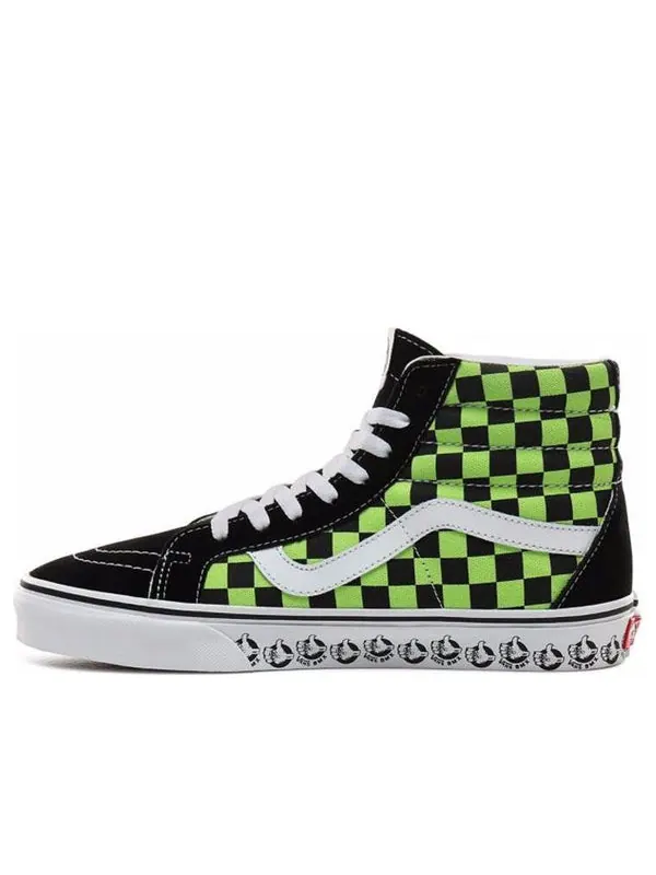 Кроссовки bmx sk8-hi reissue 'black sharp green' Vans — изображение 1 из 4, зеленый