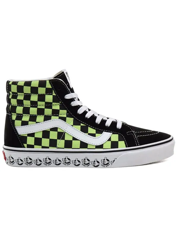 Кроссовки bmx sk8-hi reissue 'black sharp green' Vans — изображение 2 из 4, зеленый