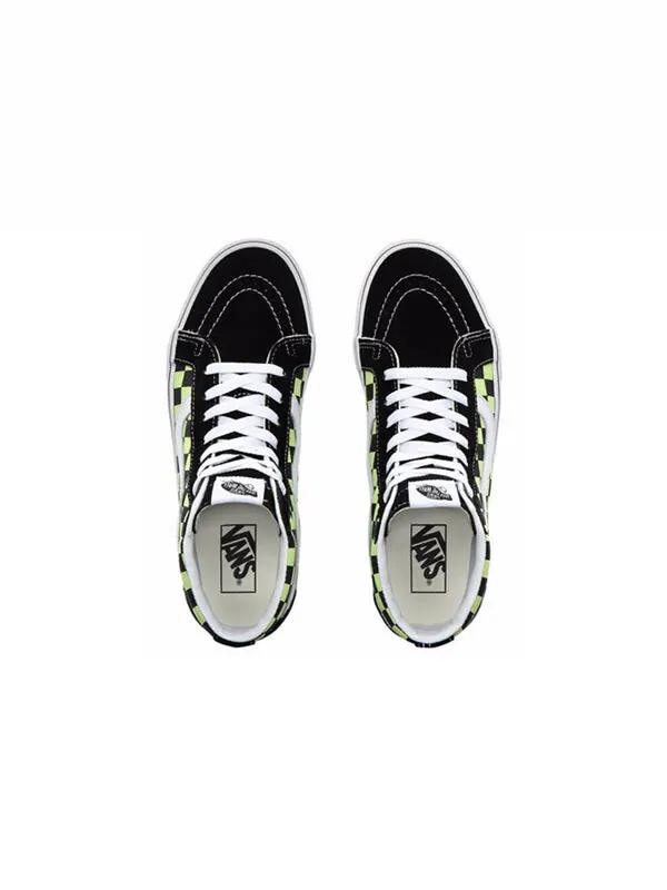Кроссовки bmx sk8-hi reissue 'black sharp green' Vans — изображение 3 из 4, зеленый