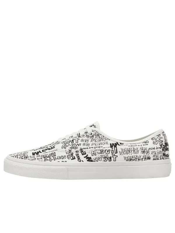 Кроссовки comme des garcons x og authentic lx 'graffiti' Vans — изображение 1 из 4, черный/белый