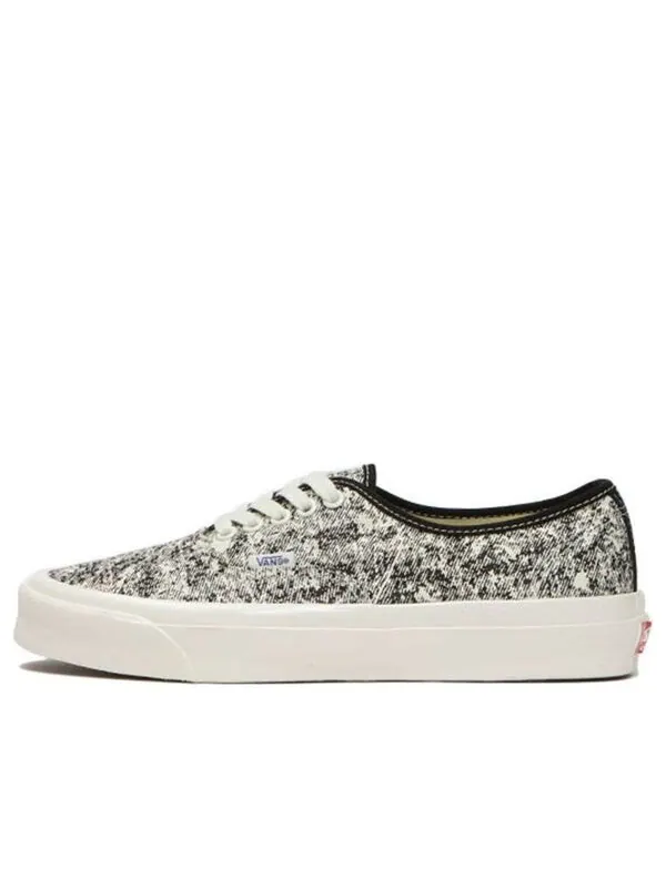Кроссовки og authentic lx 'acid wash - black' Vans — изображение 1 из 4, черный/белый
