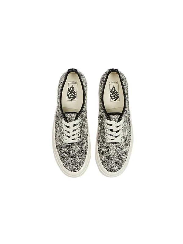 Кроссовки og authentic lx 'acid wash - black' Vans — изображение 3 из 4, черный/белый