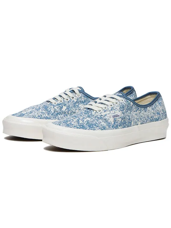 Кроссовки og authentic lx 'acid wash - navy' Vans — изображение 2 из 4, синий