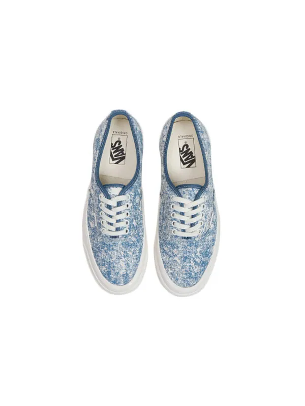 Кроссовки og authentic lx 'acid wash - navy' Vans — изображение 3 из 4, синий