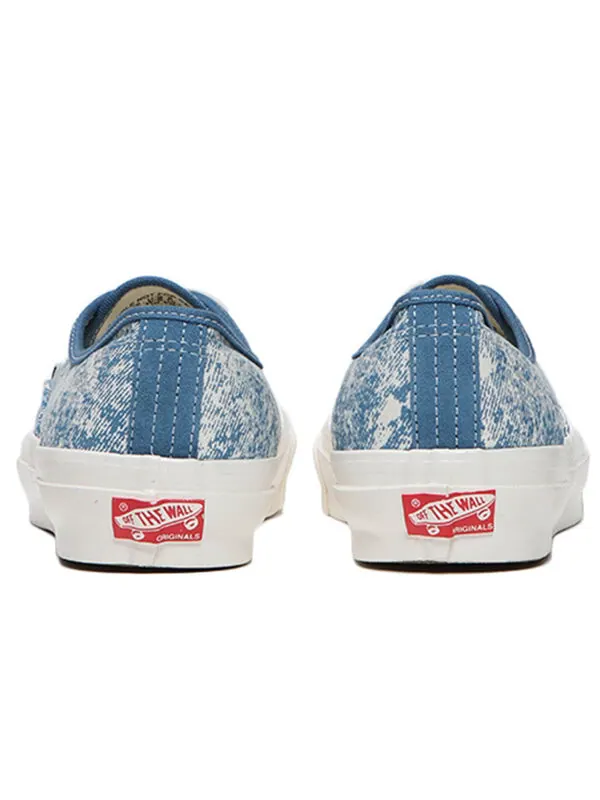 Кроссовки og authentic lx 'acid wash - navy' Vans — изображение 4 из 4, синий