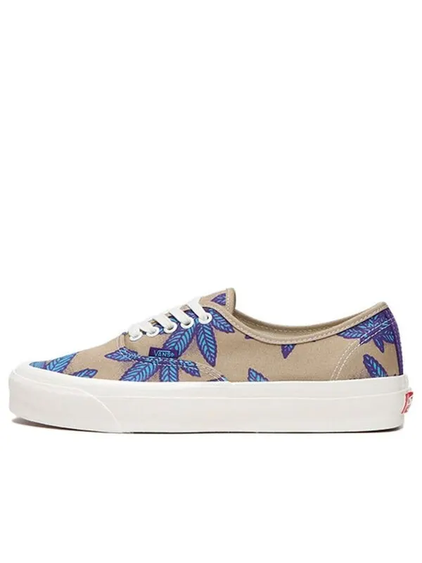 Кроссовки og authentic lx 'sweet leaf - blue dream' Vans — изображение 1 из 4, коричневый/синий