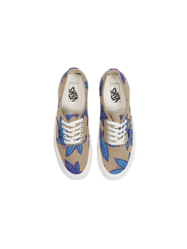 Кроссовки og authentic lx 'sweet leaf - blue dream' Vans — изображение 3 из 4, коричневый/синий