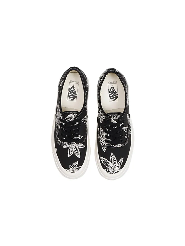 Кеды Vans OG Authentic LX 'Sweet Leaf - Black' — изображение 3 из 5, черный