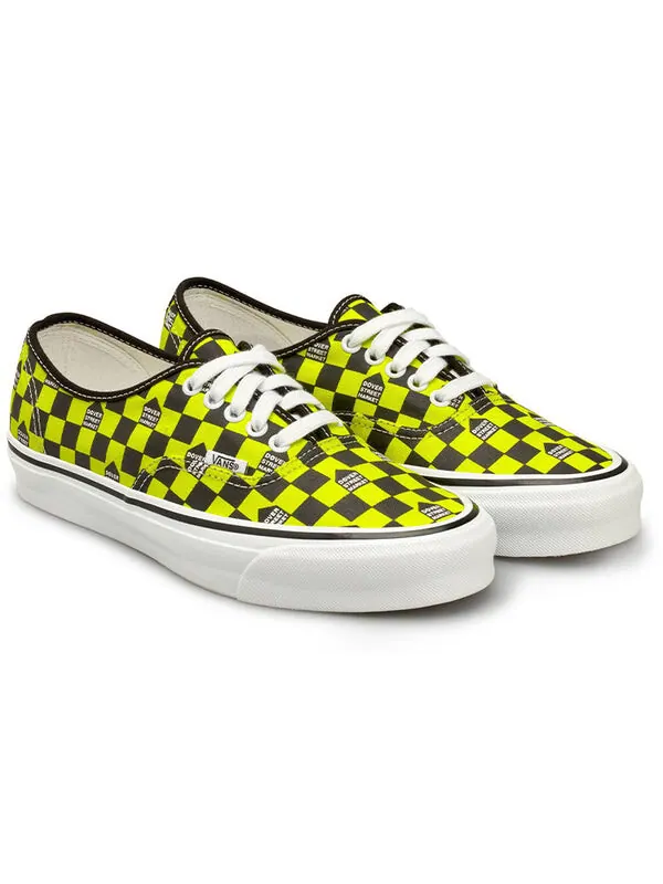 Кроссовки dsm x vault fluro rebellion og authentic lx 'yellow black white' Vans — изображение 3 из 4, желтый/черный/белый