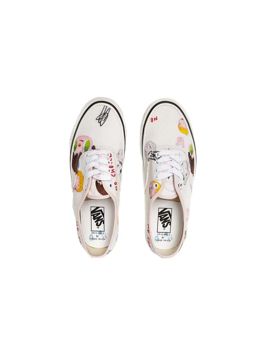 Кеды Vans Javier Calleja x Vault OG Authentic 'Potting Soil' — изображение 3 из 4, белый