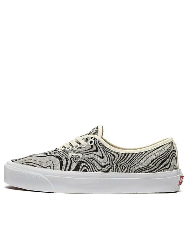 Кроссовки og authentic lx 'jacquard marble' Vans — изображение 1 из 4, белый/черный