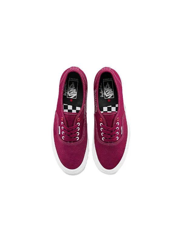 Кроссовки ray barbee x leica x og authentic lx 'capturing the journey' Vans — изображение 3 из 4, темный красный