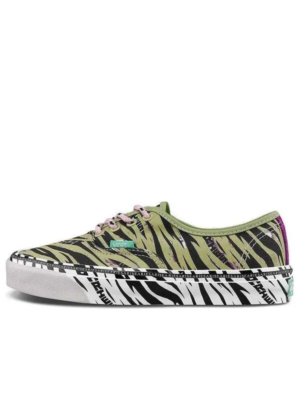 Кроссовки aries x og authentic lx 'tiger muted' Vans — изображение 1 из 4, черный/зеленый