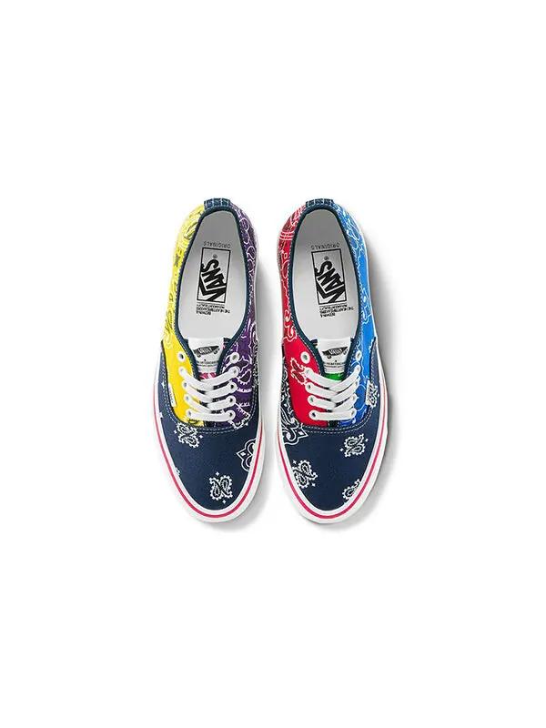 Кроссовки bedwin & the heartbreakers x authentic 'bandana pack - multi a' Vans — изображение 3 из 4