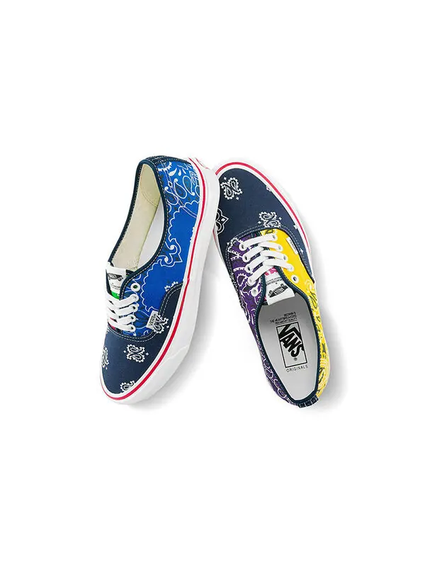 Кроссовки bedwin & the heartbreakers x authentic 'bandana pack - multi a' Vans — изображение 4 из 4