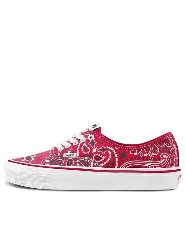 Кроссовки bedwin & the heartbreakers x authentic 'bandana pack - multi c' Vans — изображение 1 из 4, красный