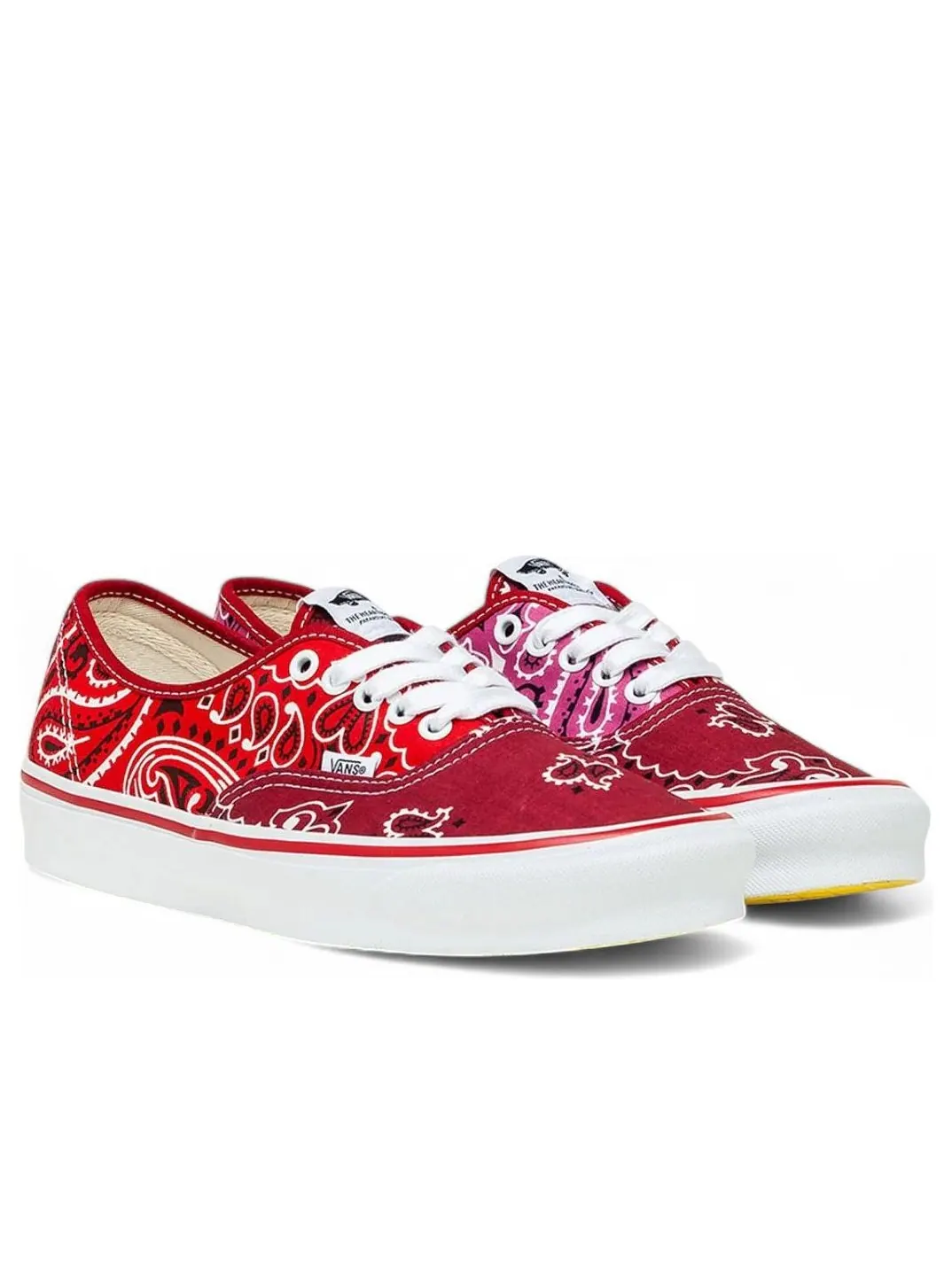Кроссовки Vans OG Authentic LX x Bedwin & The Heartbreakers VN0A4BV99RA1 — изображение 3 из 6, красный