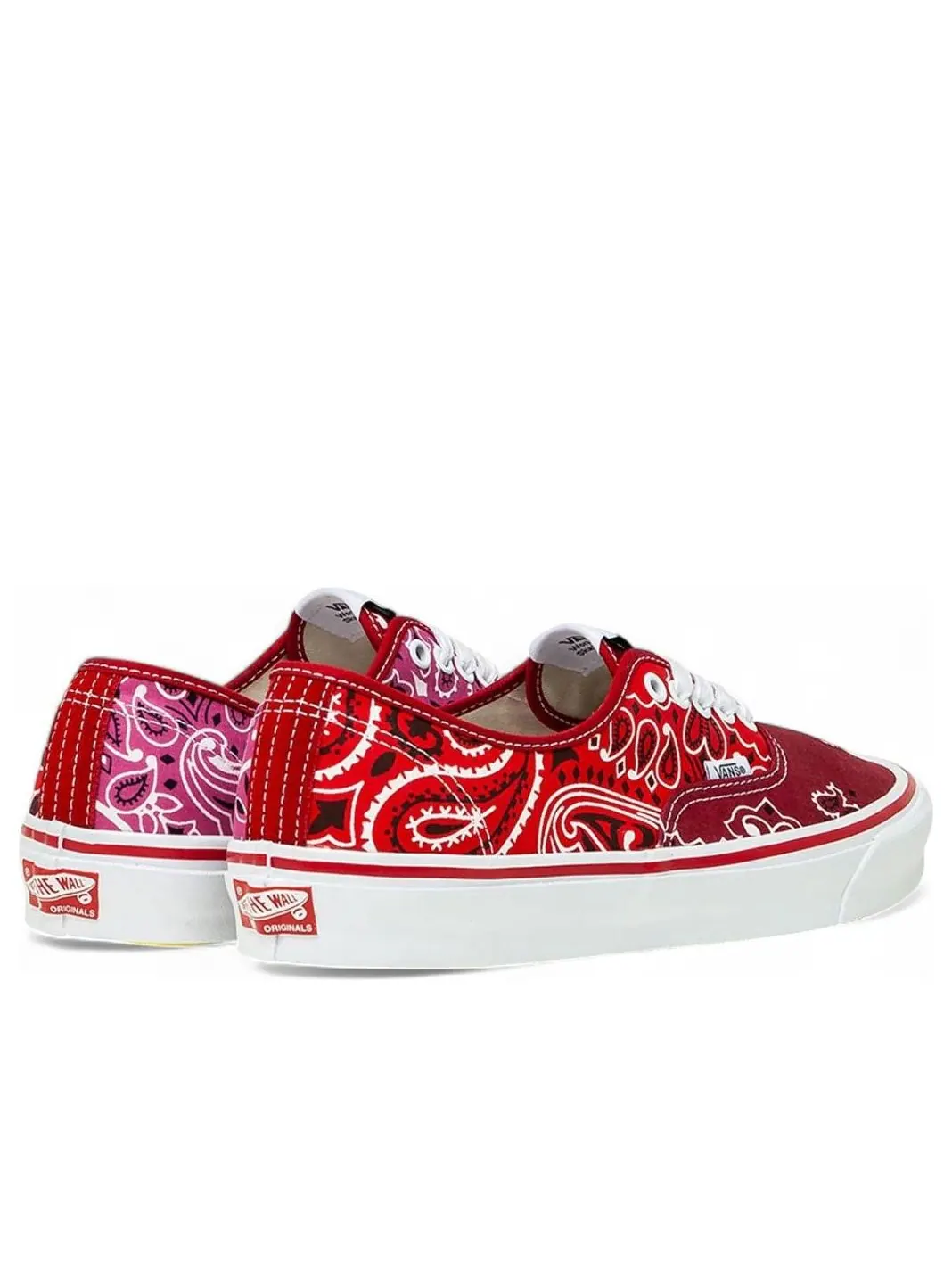Кроссовки Vans OG Authentic LX x Bedwin & The Heartbreakers VN0A4BV99RA1 — изображение 4 из 6, красный