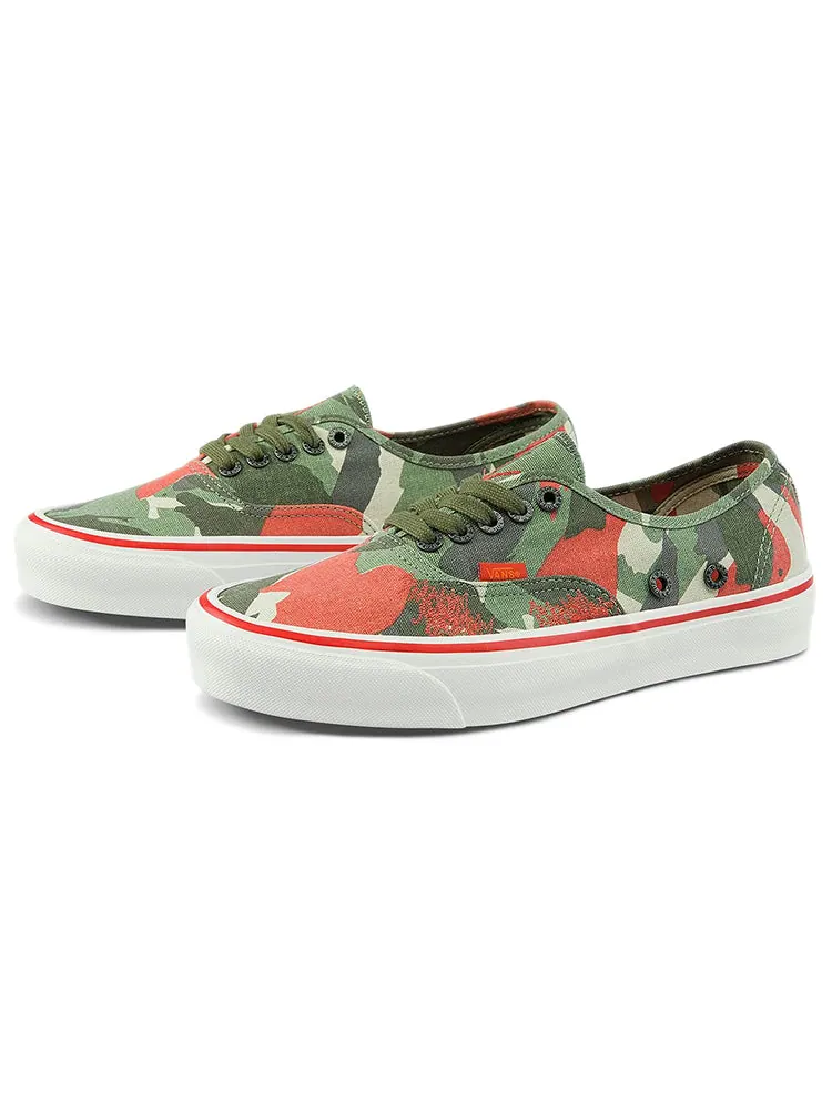 Кеды Vans Nigel Cabourn x OG Authentic LX 'Army Green Camo' — изображение 2 из 6, зеленый