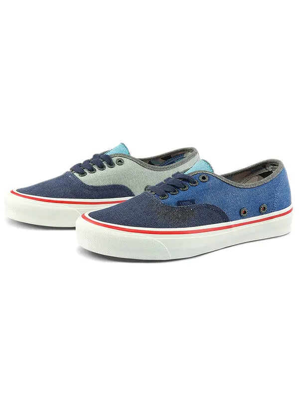 Кроссовки nigel cabourn x og authentic lx 'crazy navy mix' Vans — изображение 2 из 4, синий