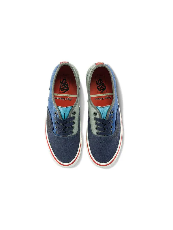 Кроссовки nigel cabourn x og authentic lx 'crazy navy mix' Vans — изображение 3 из 4, синий
