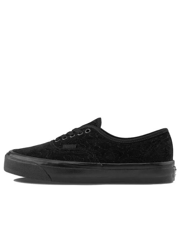 Кроссовки og authentic lx 'velvet emboidery - leopard black' Vans — изображение 1 из 4, черный