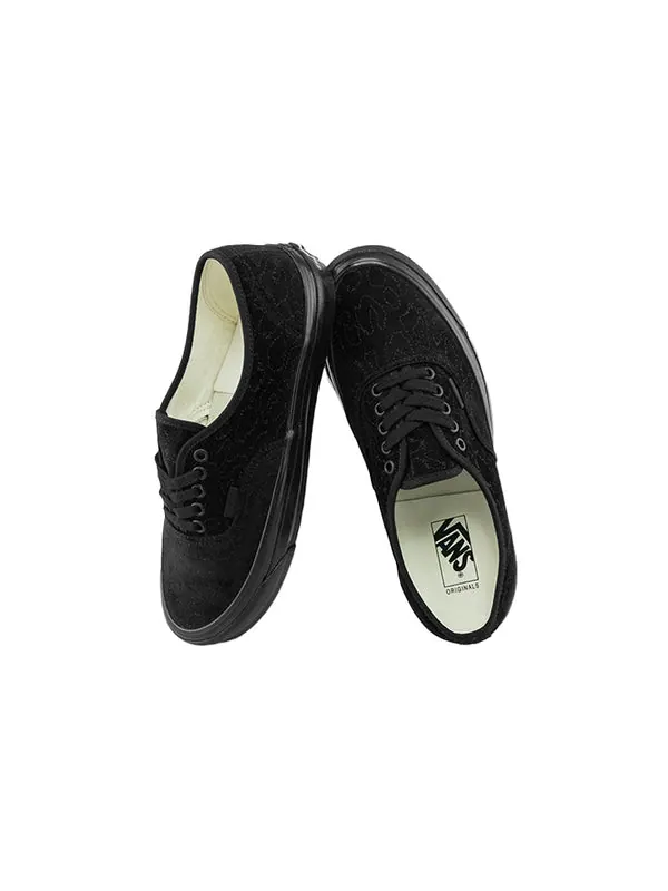 Кроссовки og authentic lx 'velvet emboidery - leopard black' Vans — изображение 4 из 4, черный